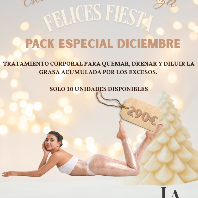 NAVIDAD 2025 TRATAMIENTO CORPORAL Quemar y Drenar grasa