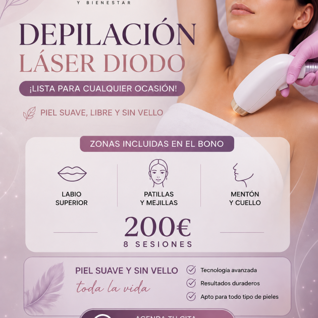 Bono Laser 8 sesiones